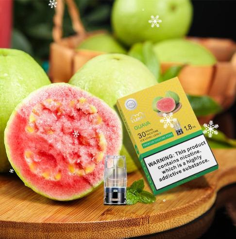 LANA電子煙黃金版  紅心芭樂口味  LANA煙彈  台灣現貨  下單聯繫la