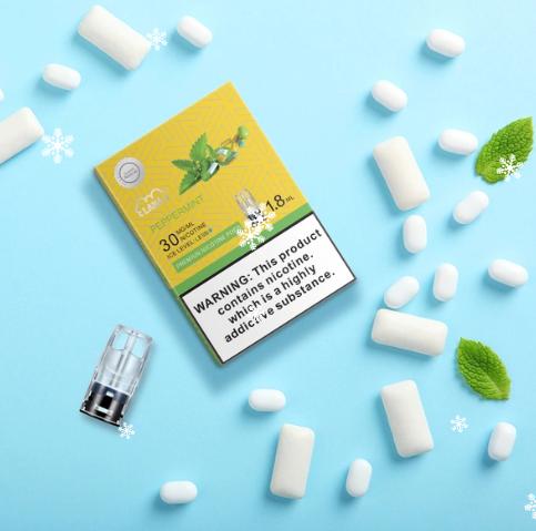 LANA電子煙 薄荷口香糖口味 LANA煙彈  台灣現貨 711到付 下單聯繫l