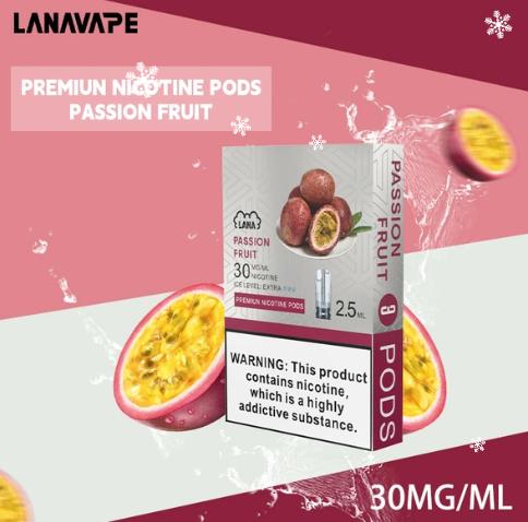 LANA電子煙百香果口味  LANA煙彈 711到付 下單聯繫lana086