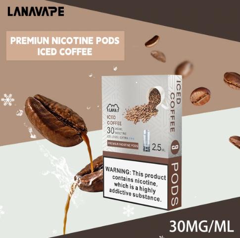 LANA電子煙咖啡口味  LANA煙彈  711到付 下單聯繫lana086