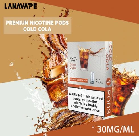 LANA電子煙 冰咖啡口味  LANA煙彈  711到付 下單聯繫lana086