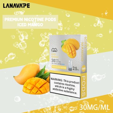 LANA煙彈芒果口味電子煙 LANA電子煙  711到付 下單聯繫lana086