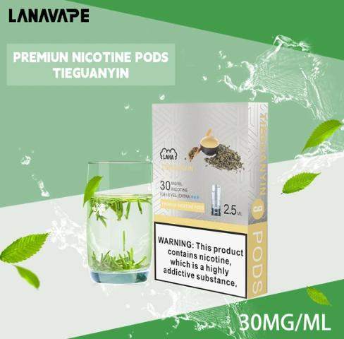 LANA煙彈鐵觀音口味電子煙 LANA電子煙購711到付 下單聯繫lana086