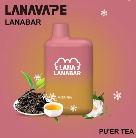 LANA電子煙一次性5000口  普洱茶口味  電子煙購買711到付 下單聯繫l