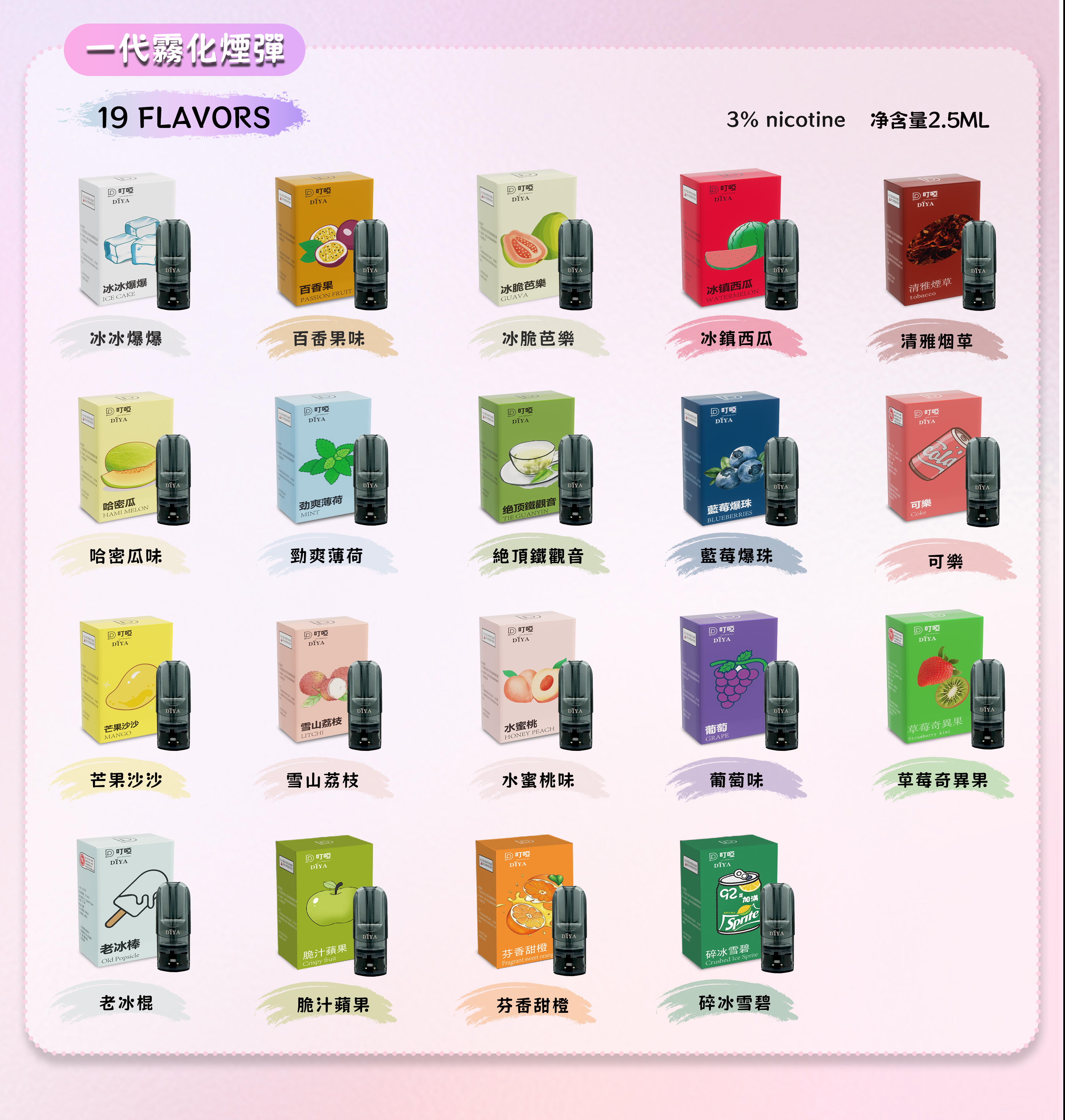 DIYA烟弹