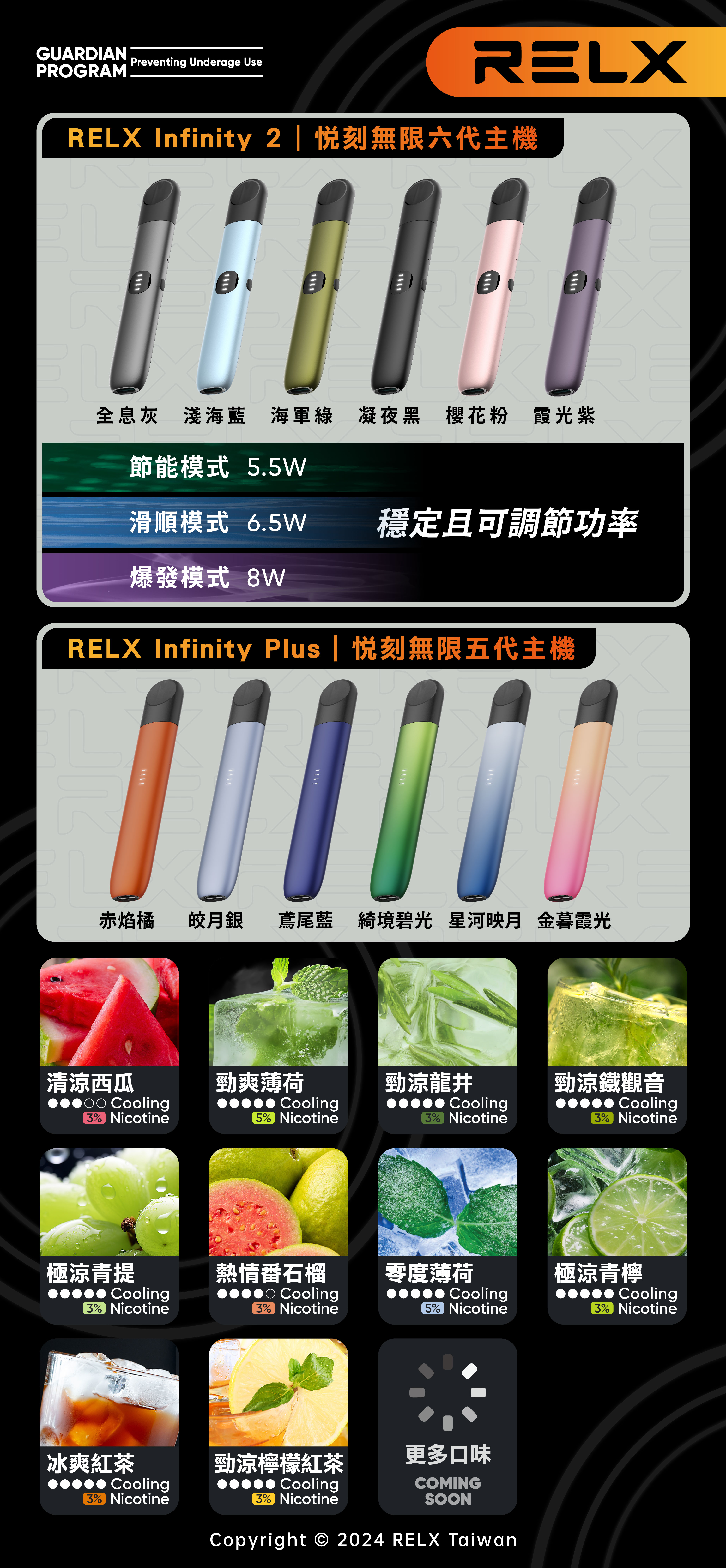 RELX悅刻六代主機 煙桿 台灣現貨 下單聯繫LINE：lana086